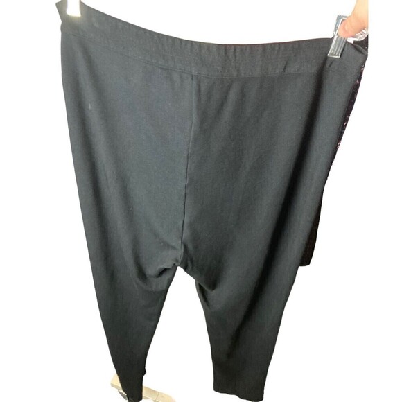 Soft Surroundings Black Pants Size 1X Womens Stretch Comfort Plus - Picture 7 of 7